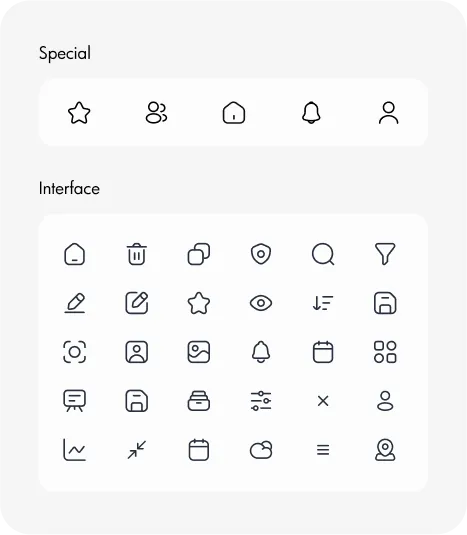 Icon Style guidelines by Youiocean